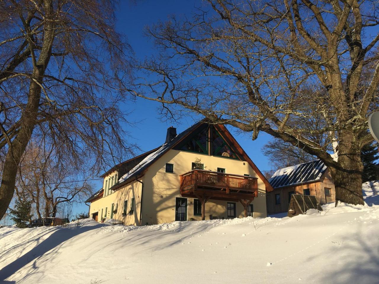 Ferienwohnung Laempelberg Klingenthal Dış mekan fotoğraf